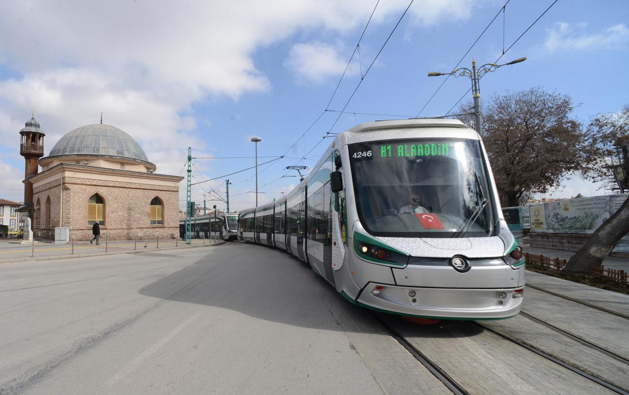 Toplu ulaşımda örnek şehir Konya