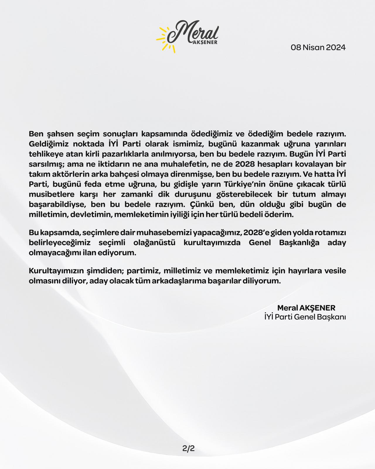 7 yıllık parti 7 günde eridi! İYİ Parti şimdi ne olacak?