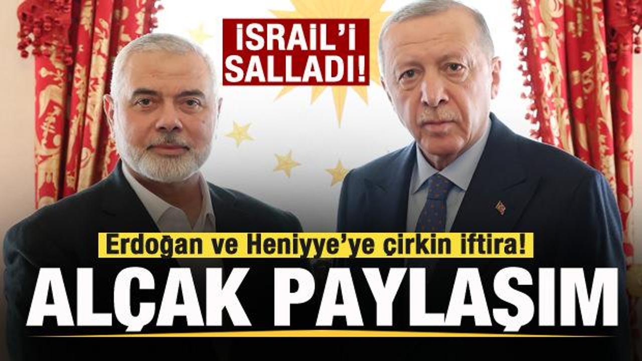 Erdoğan’ın Hamas’la görüşmesi İsrail’i salladı! Dışişleri Bakanından skandal paylaşım