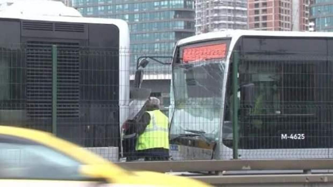 Fikirtepe’de metrobüs kazası