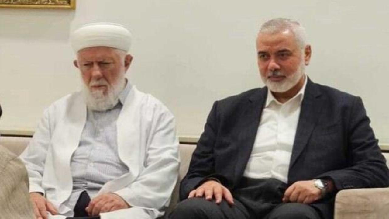 Hamas lideri Heniyye’den İsmailağa Cemaati’ne taziye ziyareti