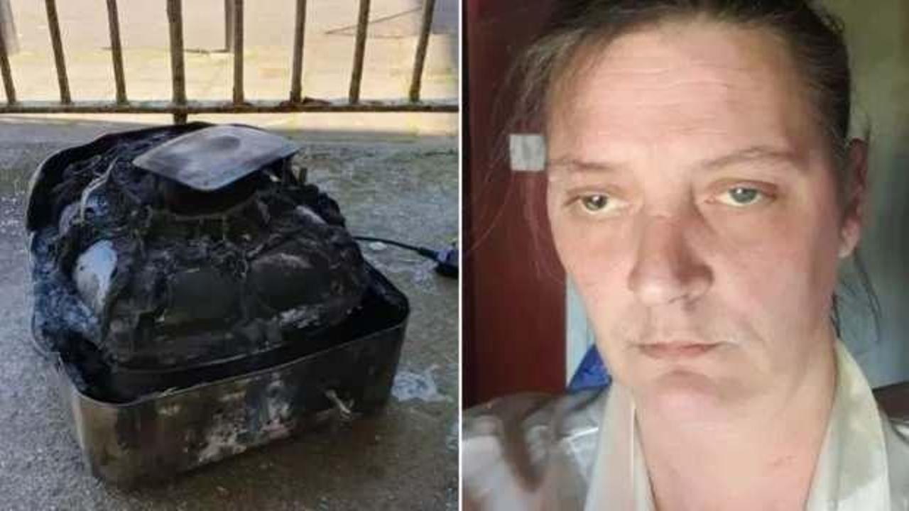 Airfryer faciası: Kadın ölümden döndü