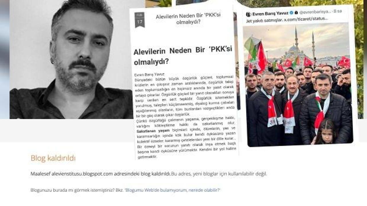 Provokasyona imza atan Evren Barış Yavuz hakkında resen soruşturma başlatıldı