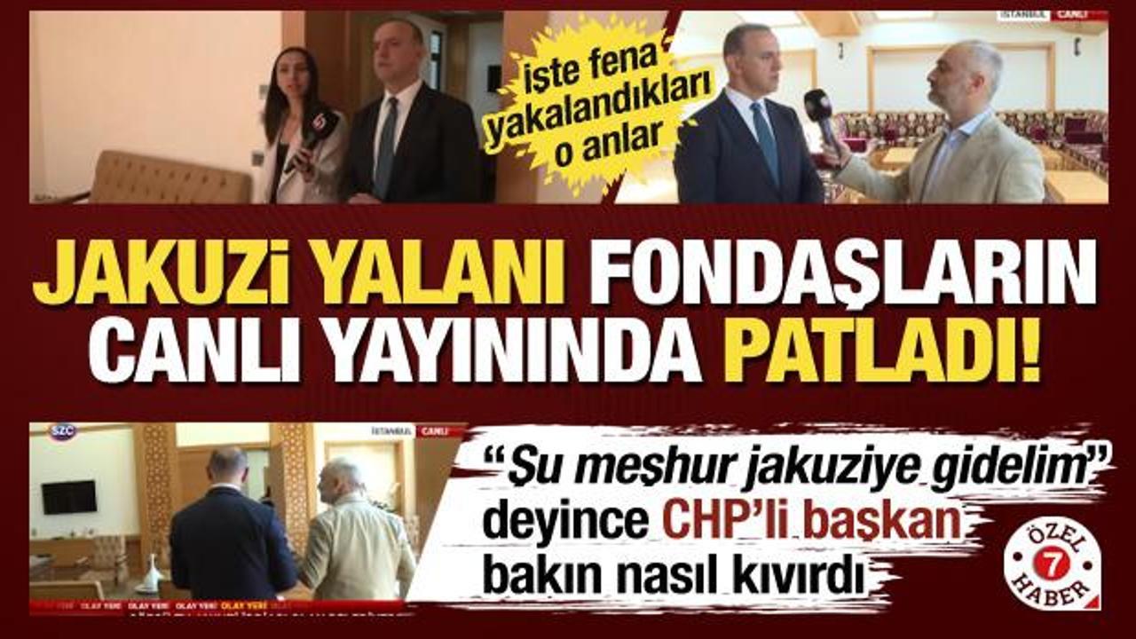 Sancaktepe’deki jakuzi yalanı böyle patladı! Fondaş medyayla şov girişimi fos çıktı