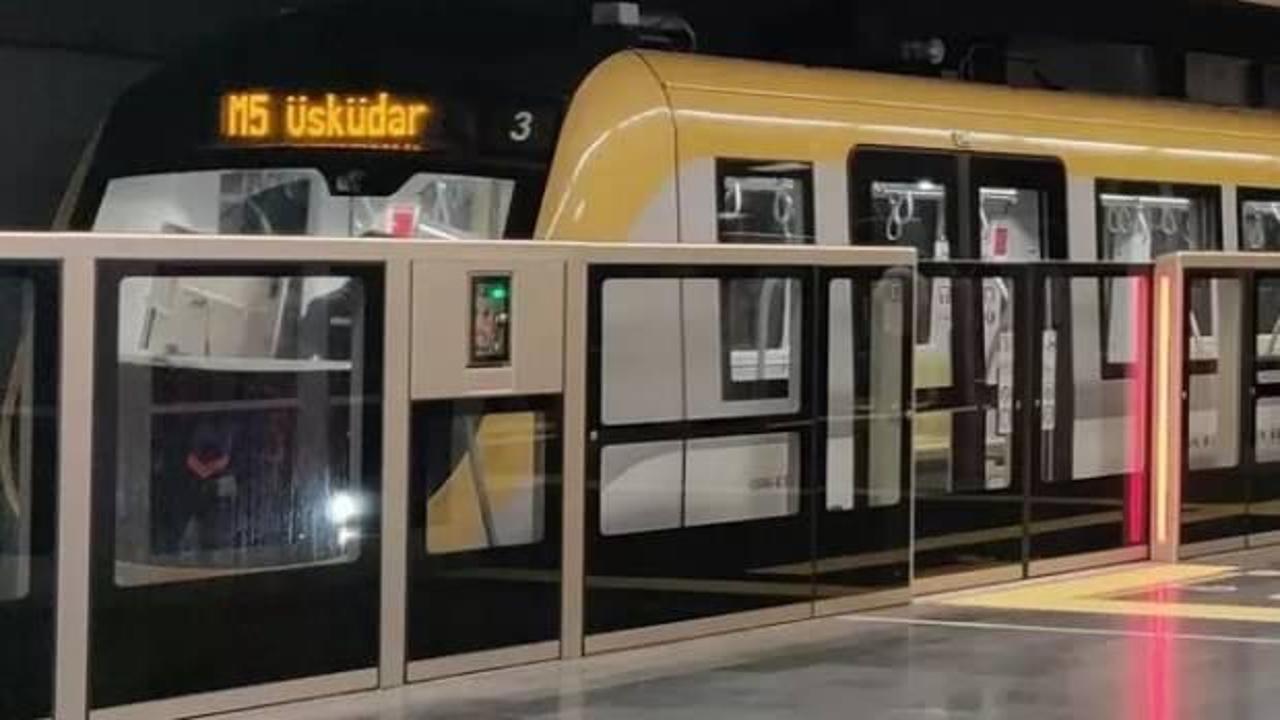 Üsküdar-Samandıra Metrosu’nda teknik arıza