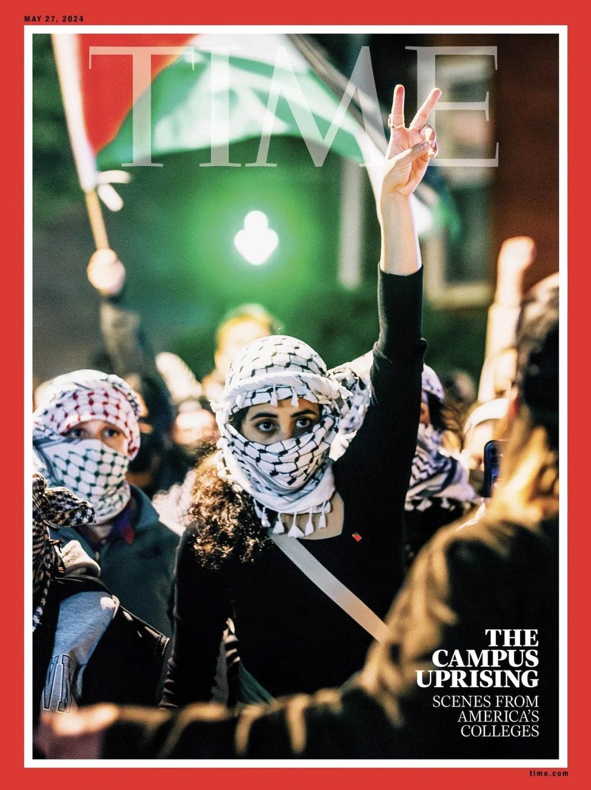 Time dergisinden Filistin kapağı!