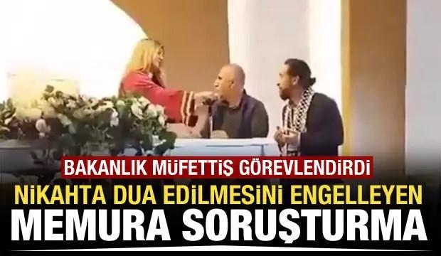 Karşıyaka Belediye Başkanı Ünsal'dan nikahta duanın engellenmesine skandal yanıt!