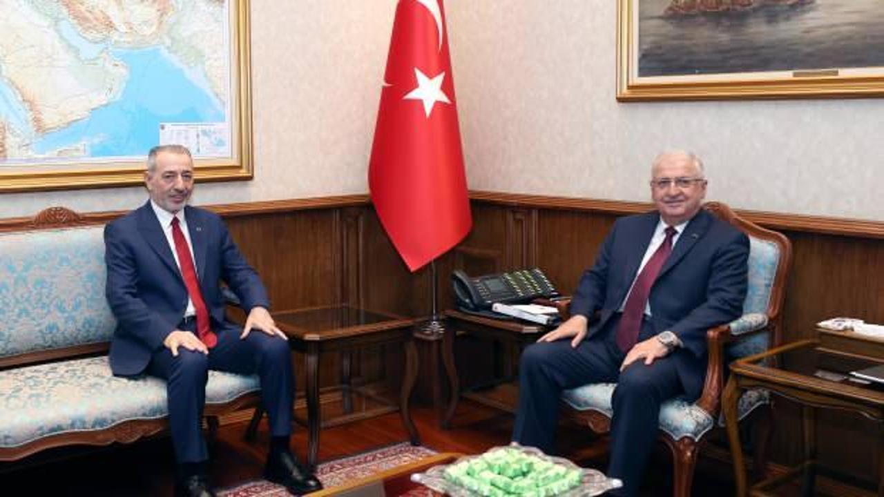 Bakan Güler, IKBY’li Bakan Maruf’u kabul etti