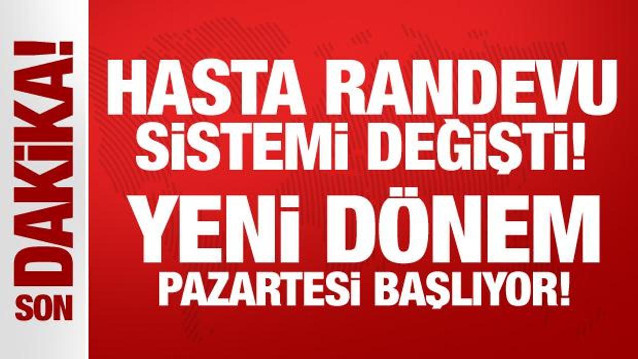 Bakan Koca duyurdu: MHRS’de yeni dönem pazartesi başlıyor!