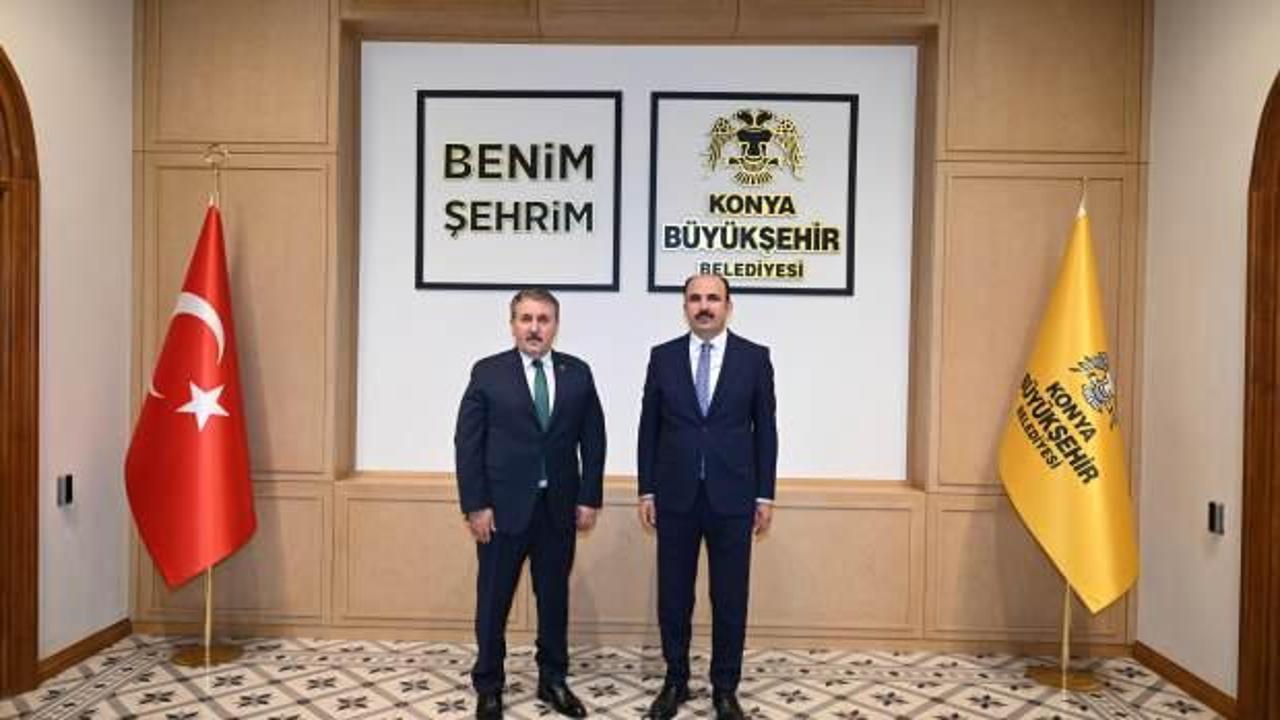 BBP Genel Başkanı Destici, Başkan Altay’ı ziyaret etti