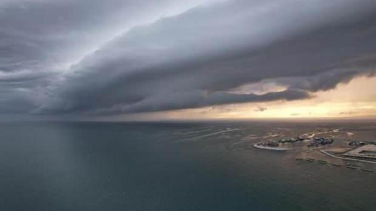 İstanbul’da görüldü! Gökyüzünde ilginç anlar