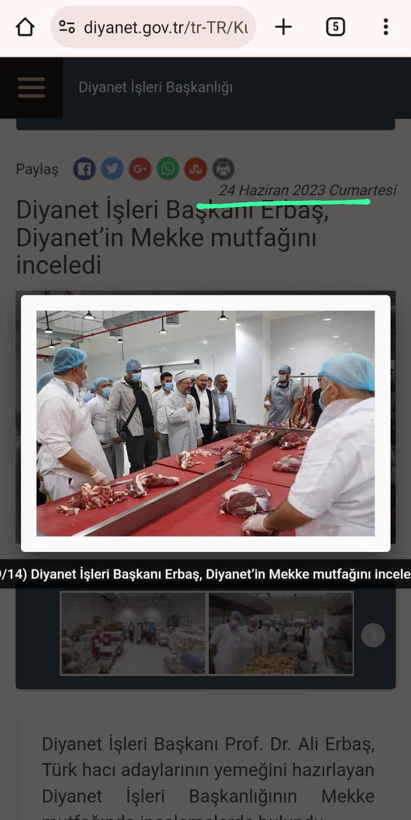 Yemek ihalesi iddiaları: Diyanet İşleri Başkanlığı'ndan açıklama!