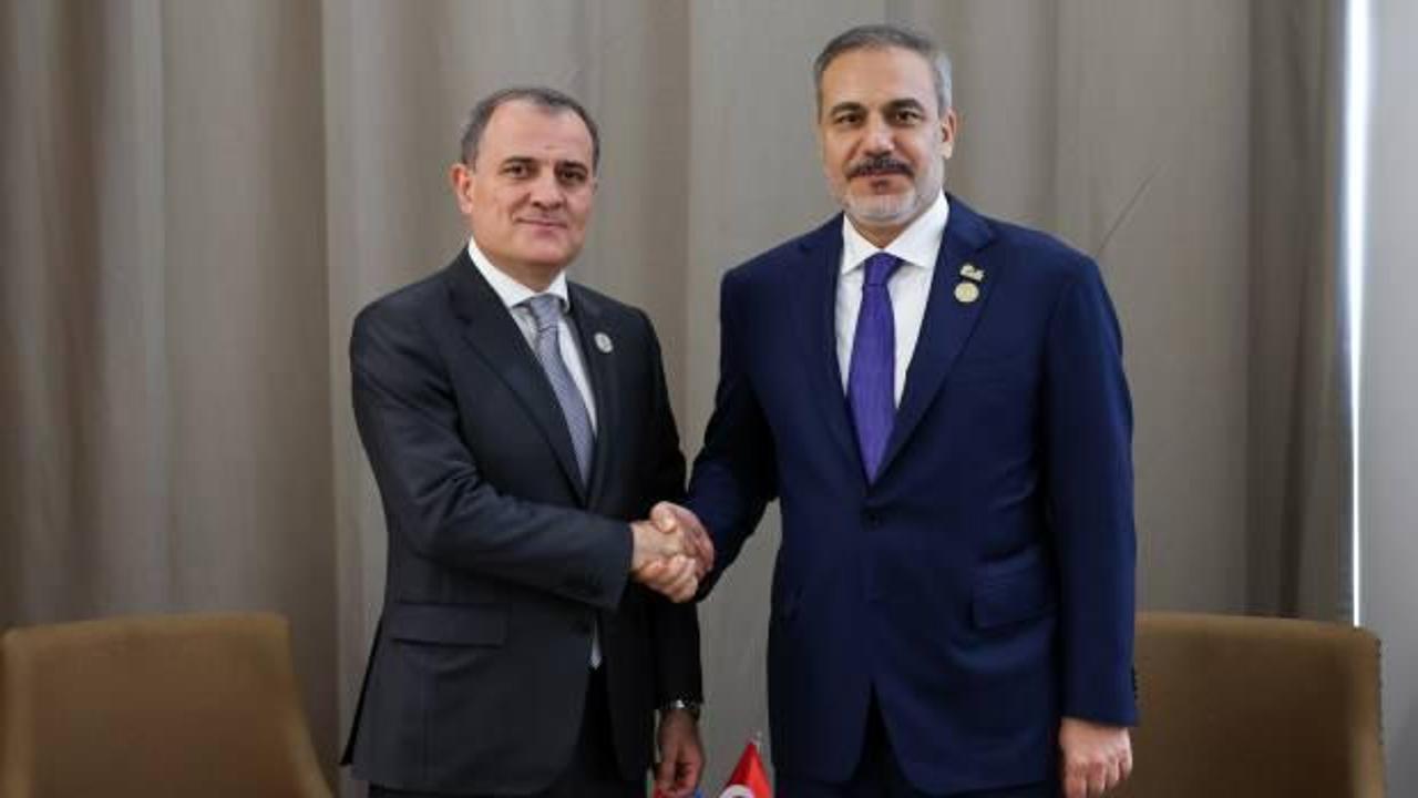 Dışişleri Bakanı Fidan, Azerbaycanlı mevkidaşı Bayramov ile bir araya geldi