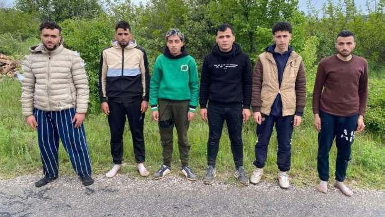 Edirne’de 6 kaçak göçmen yakalandı