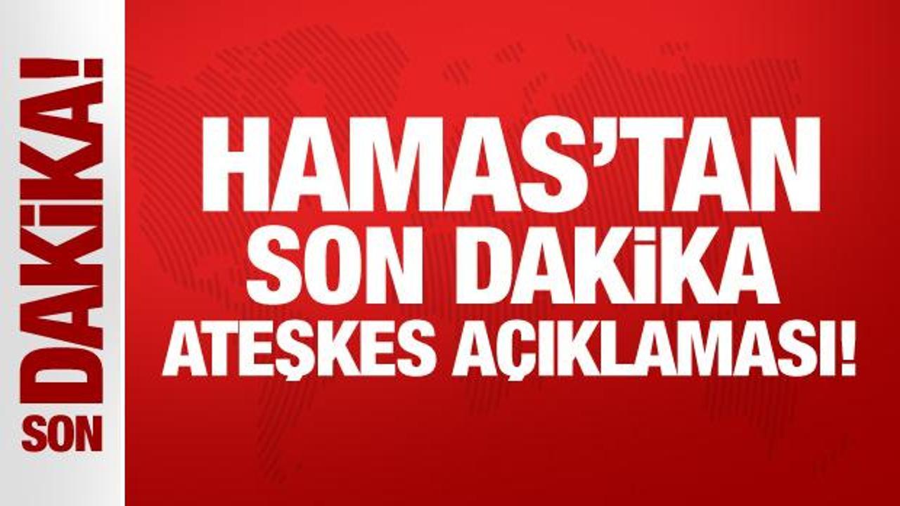 Hamas: Savaşı sona erdirmeyen ateşkes teklifini kabul etmeyeceğiz