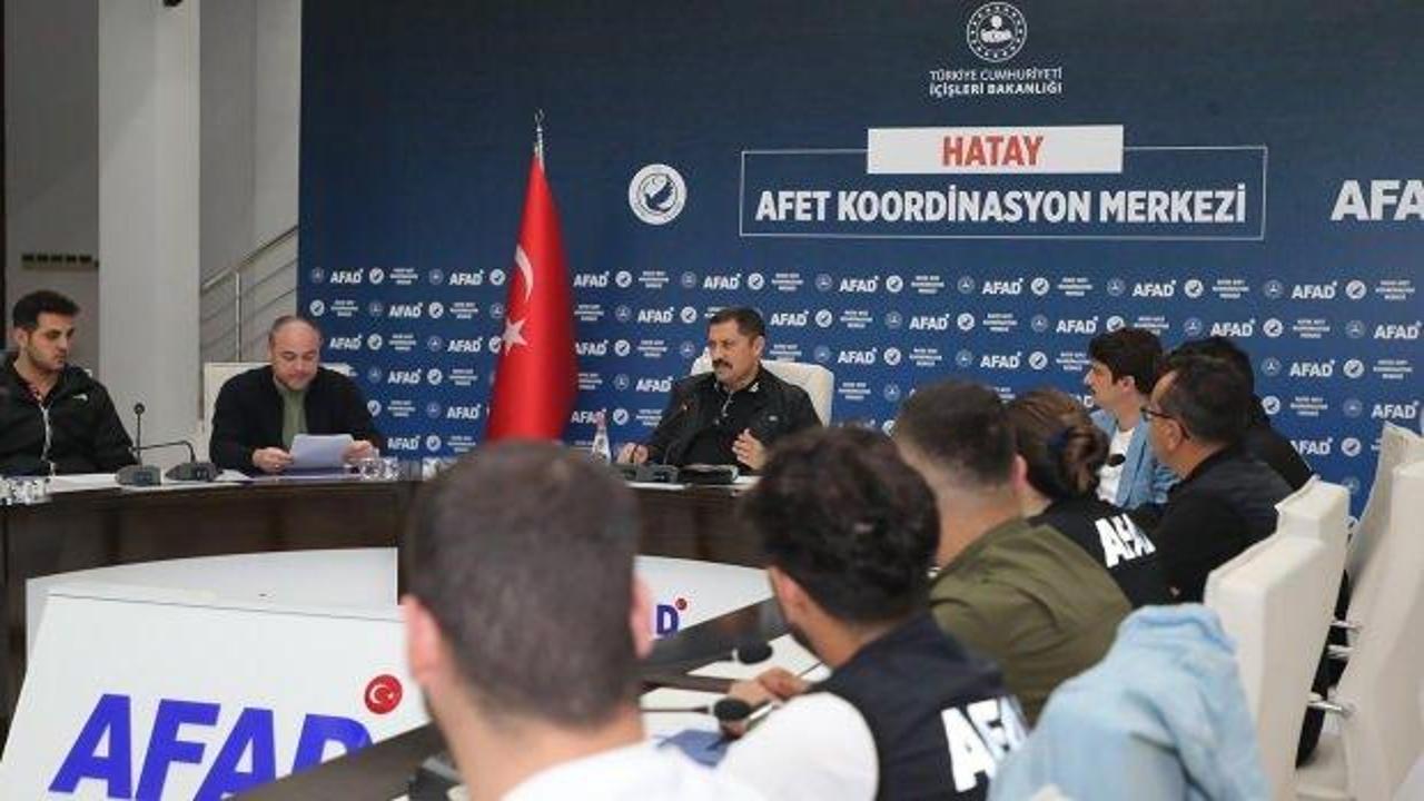 Hatay’da kriz masası! Eğitime 1 gün ara verildi