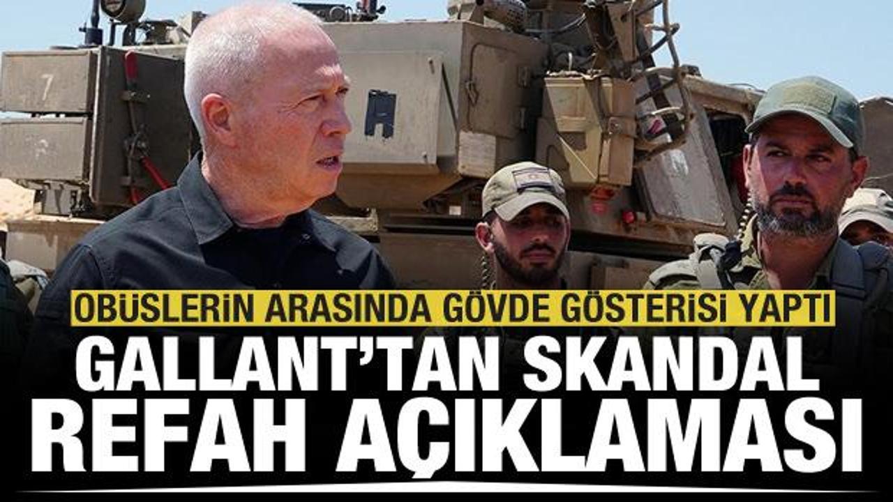 İsrail Savunma Bakanı’ndan ‘Refah’a saldırıların devam edeceği’ mesajı