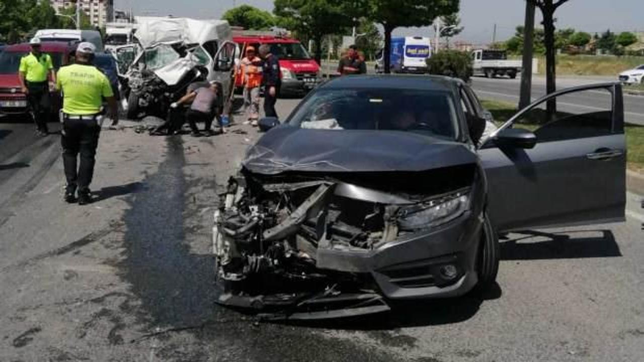 Malatya’da zincirleme kaza: 3 yaralı