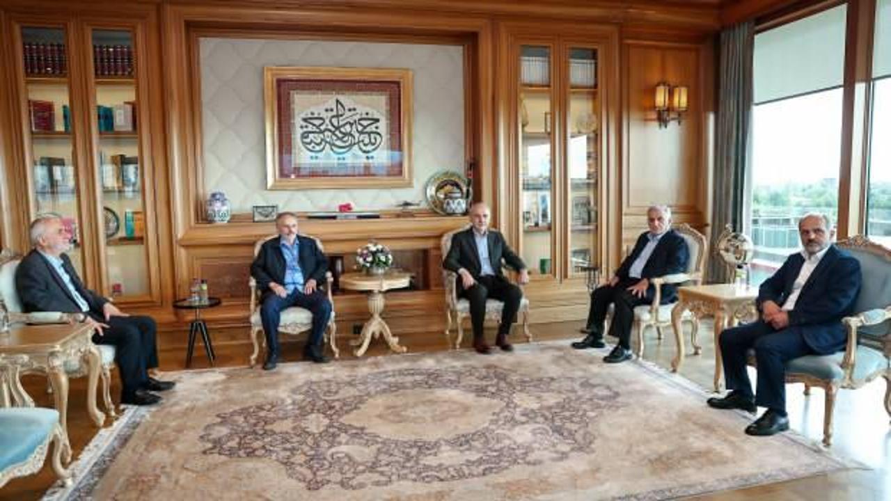 TBMM Başkanı Kurtulmuş’tan Albayrak ailesine taziye ziyareti