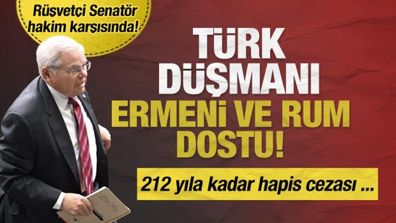 Türkiye düşmanı senatör hakim karşısında!