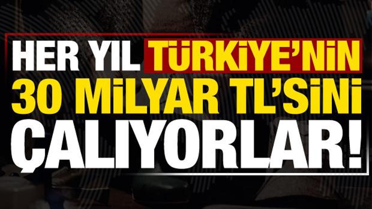 Türkiye’den 30 milyar dolar çalıyorlar!