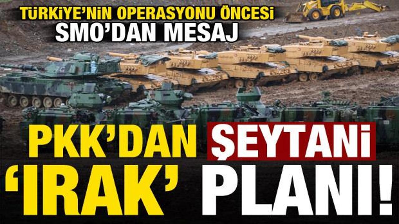 Türkiye’nin operasyonu öncesi PKK’dan şeytani Irak planı!