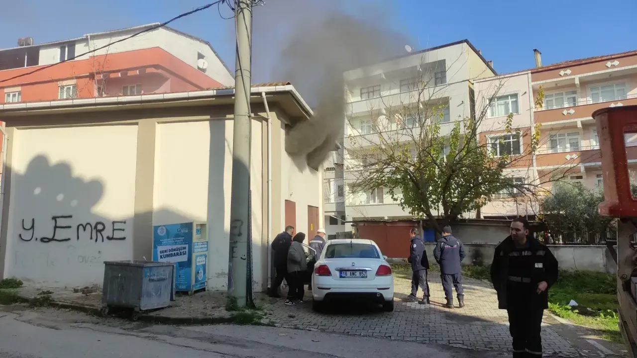 Eskişehir’de Trafo Yangını Korkuttu