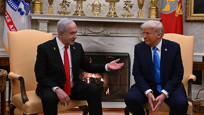 Netanyahu, Oval te Soğuk Duş Aldı
