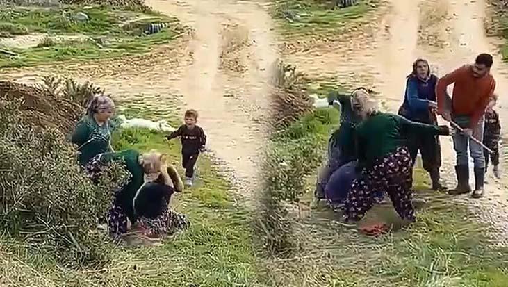 Selendi’de Arazi Tartışması Kamerada: Anneye Şiddet, Çocuğa Travma